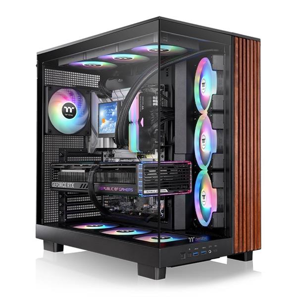 Cabinet Full Tower Thermaltake VIEW 380 XL WS ARGB Nero - SKU: CA11E00M1WNWS