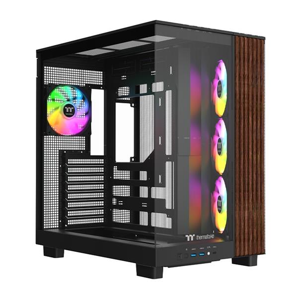 Cabinet Full Tower Thermaltake VIEW 380 XL WS ARGB Nero - SKU: CA11E00M1WNWS - Immagine 4