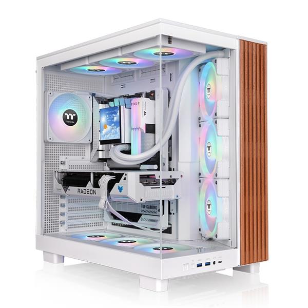 Cabinet Full Tower Thermaltake VIEW 380 XL ARGB Snow Bianco - SKU: CA11E00M6WNWS