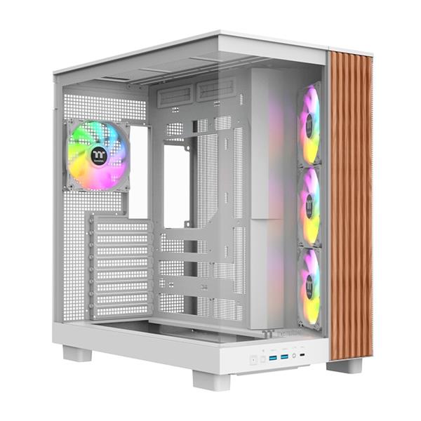 Cabinet Full Tower Thermaltake VIEW 380 XL ARGB Snow Bianco - SKU: CA11E00M6WNWS - Immagine 2