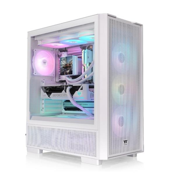 Cabinet Midi-Tower Thermaltake S380 TG ARGB Snow Bianco - SKU: CA11K00M6WN00 - Immagine 2