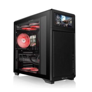 Case Midi-Tower Thermaltake TR300 TG Nero con Pannello Vetro - SKU: CA11M00M1WN00