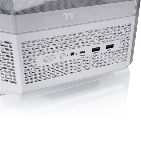 Case Midi-Tower Thermaltake VIEW 370 TG ARGB Bianco - SKU: CA11N00M6WN00 - Immagine 6