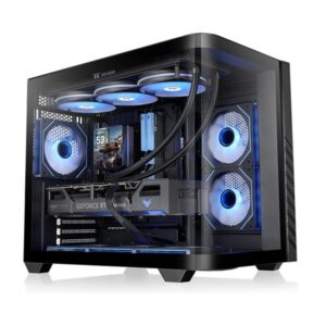 Cabinet Midi-Tower Thermaltake VISION 330 CR INFINITY Black - SKU: CA11V00M1WN00