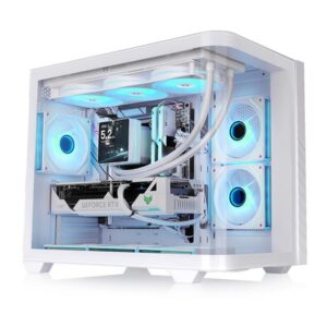 Cabinet Midi-Tower Thermaltake VISION 330 CR INFINITY WHITE Bianco - SKU: CA11V00M6WN00