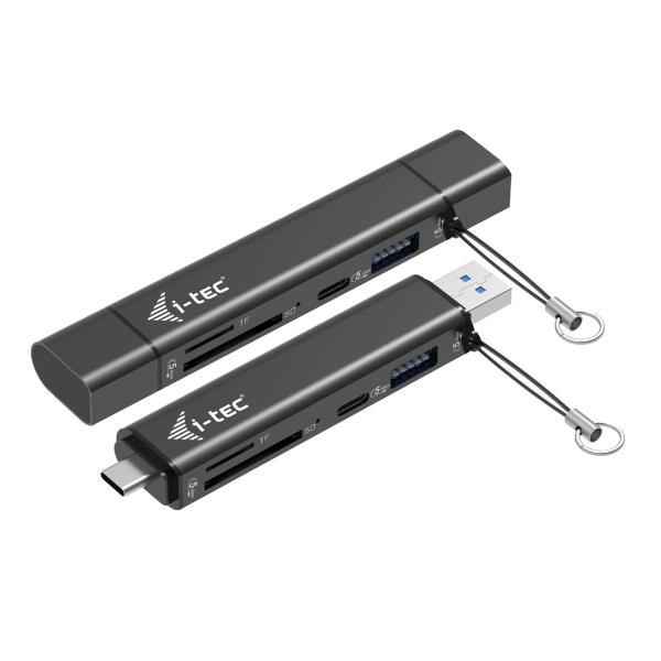 Lettore Memory Card I-Tec USB 3.1 Nero Esterno - SKU: CAUSBSD