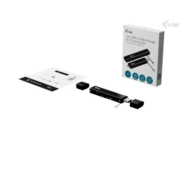Lettore Memory Card I-Tec USB 3.1 Nero Esterno - SKU: CAUSBSD - Immagine 2