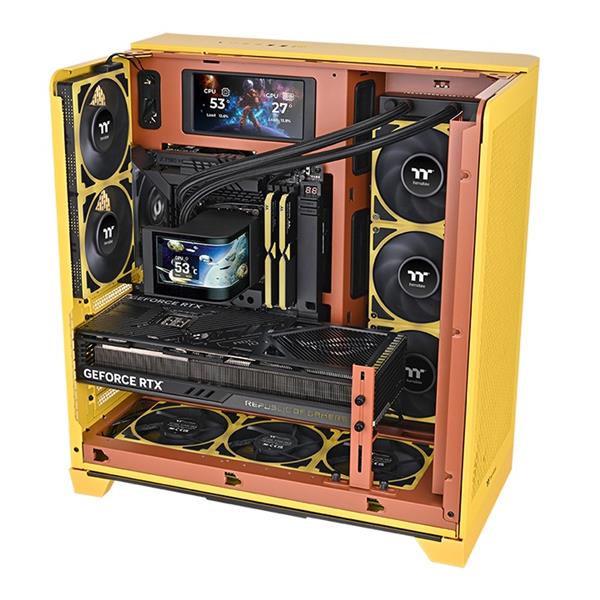 Dissipatore a liquido Thermaltake MAGCURVE 360 ULTRA 3x120mm - SKU: CLW453PL12SWA - Immagine 3