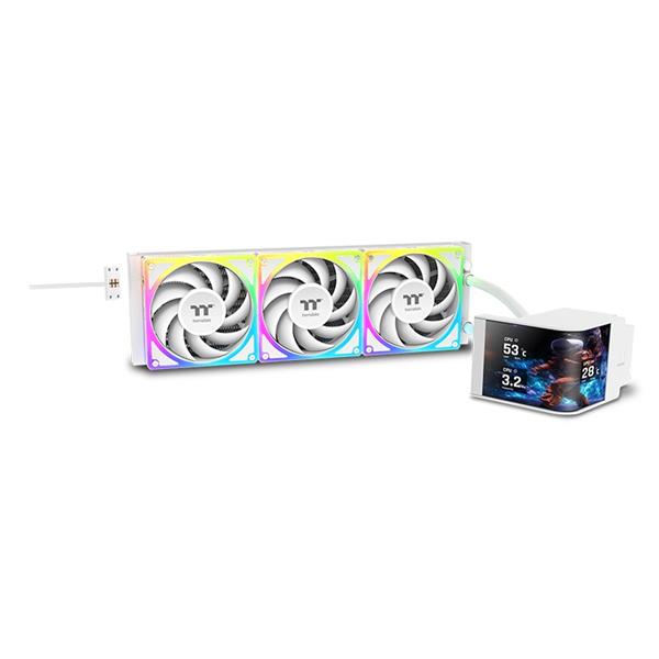 Dissipatore a liquido Thermaltake MAGCURVE 360 Ultra Snow Edition 3x120mm - SKU: CLW454PL12SWA