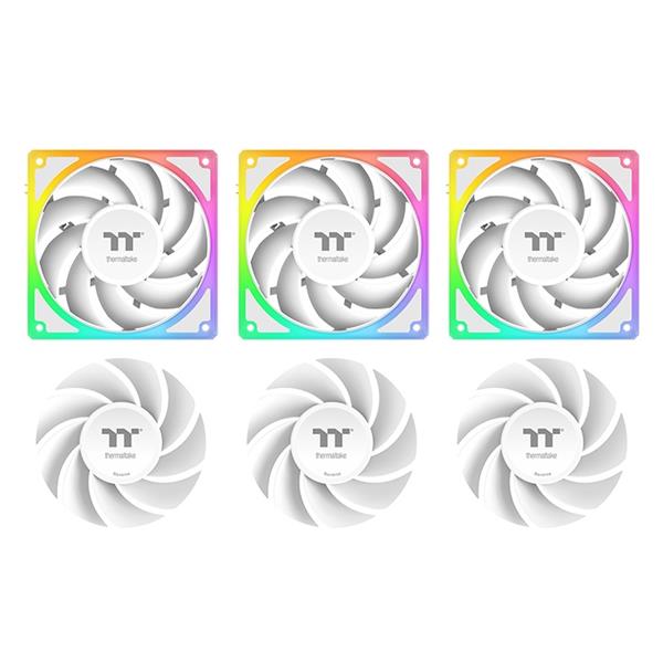 Dissipatore a liquido Thermaltake MAGCURVE 360 Ultra Snow Edition 3x120mm - SKU: CLW454PL12SWA - Immagine 5