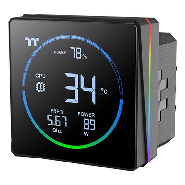 Dissipatore a liquido Thermaltake TH360-S V3 ARGB Sync 360mm per CPU - SKU: CLW470PL12SWA - Immagine 5
