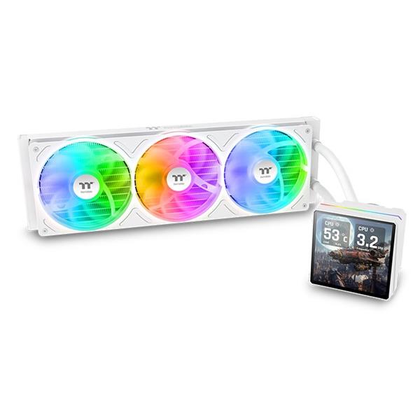 Dissipatore a liquido Thermaltake TH360 V3 Ultra ARGB Sync Snow 360mm - SKU: CLW476PL12SWA