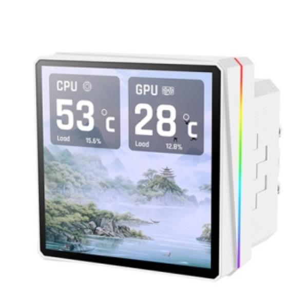 Dissipatore a liquido Thermaltake TH360 V3 Ultra ARGB Sync Snow 360mm - SKU: CLW476PL12SWA - Immagine 4