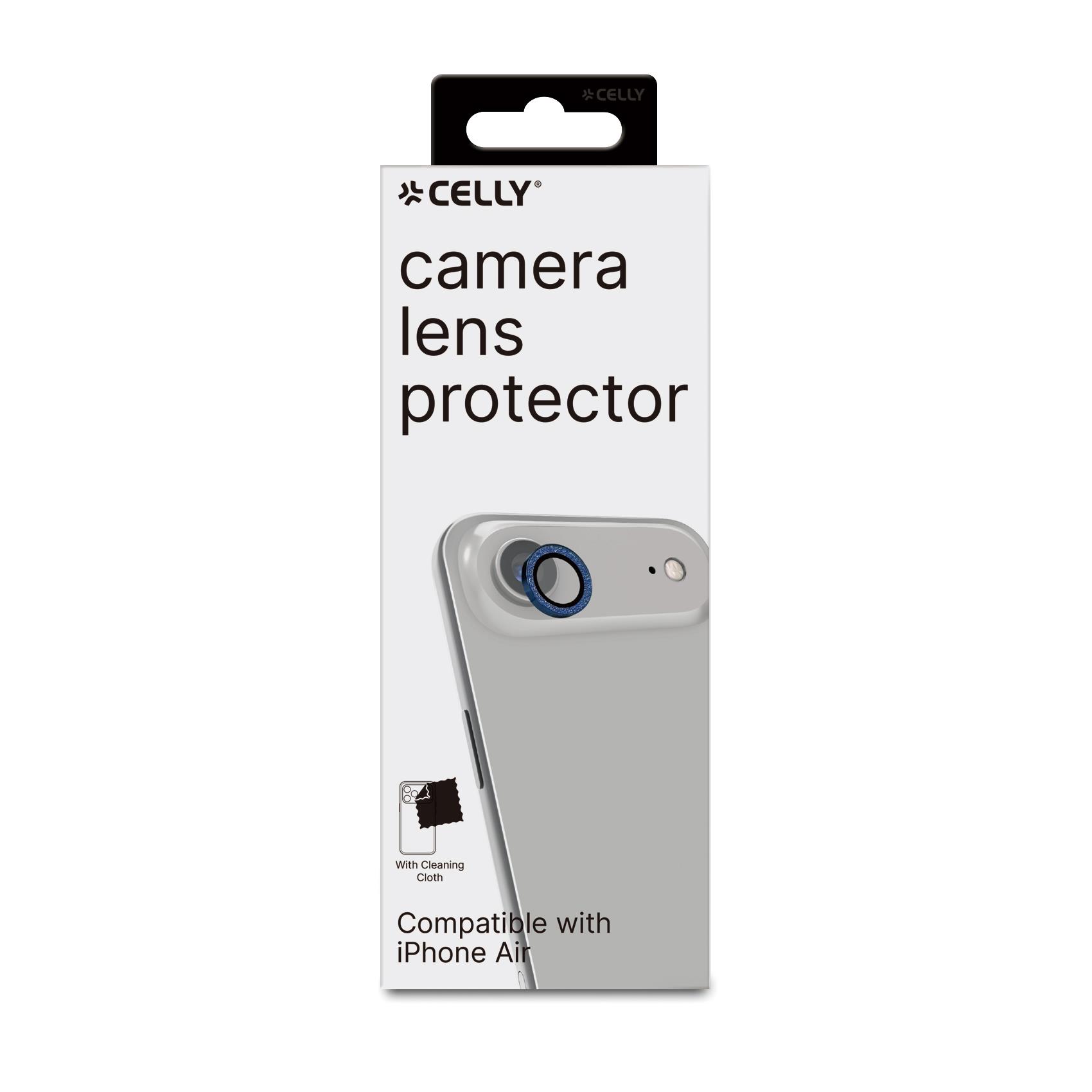 Proteggi schermo Celly Camera Lens iPhone Air TPU - SKU: COLGLICAM1153BL - Immagine 2