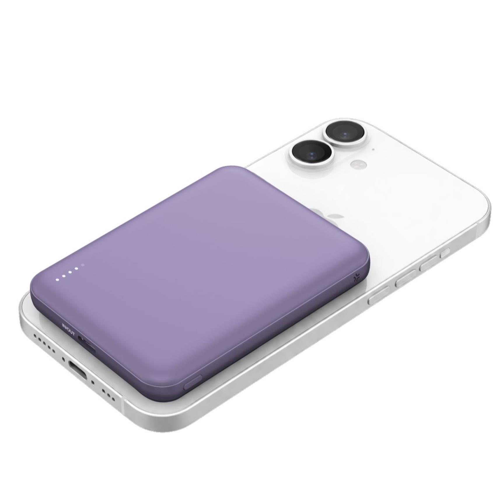 Power bank Celly 5000 mAh per ricarica quotidiana - SKU: COLMAGPB5000VL