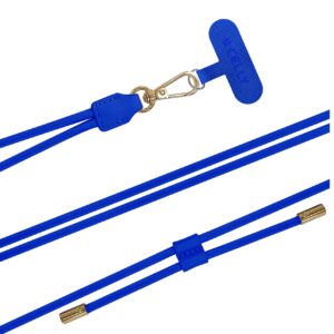 Cover Smartphone Celly NECK LACET - Tessuto Blu Universale - SKU: COLNECKLACETBL