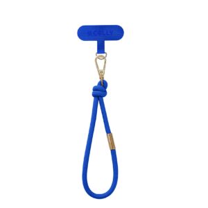 Cover Smartphone Celly WRIST LACET - Tessuto Blu Universale - SKU: COLWRISTLACETBL