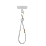 Cover Smartphone Celly WRIST LACET – Bianco Tessuto Universale