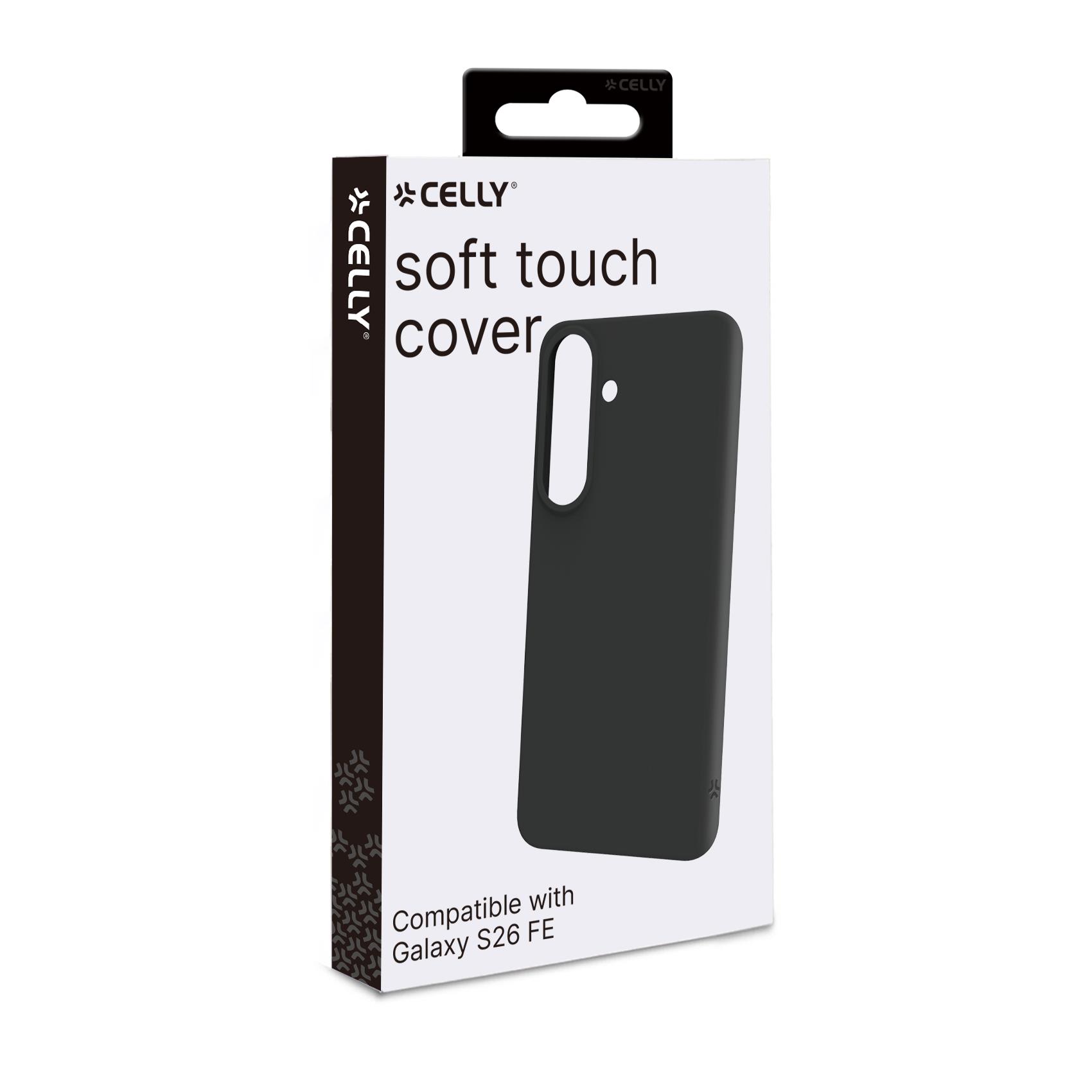 Cover TPU Celly Cromo per Samsung Galaxy S26 FE 5G - Nero - SKU: CROMO1188BK - Immagine 3