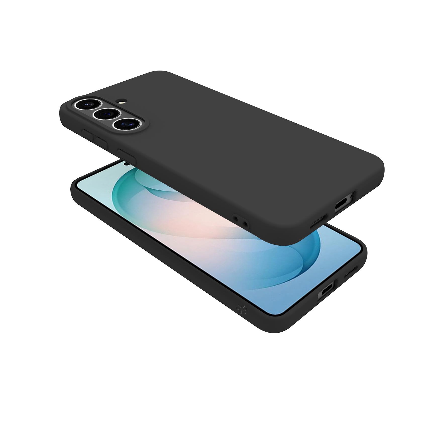 Cover TPU Celly Cromo per Samsung Galaxy S26 FE 5G - Nero - SKU: CROMO1188BK - Immagine 4