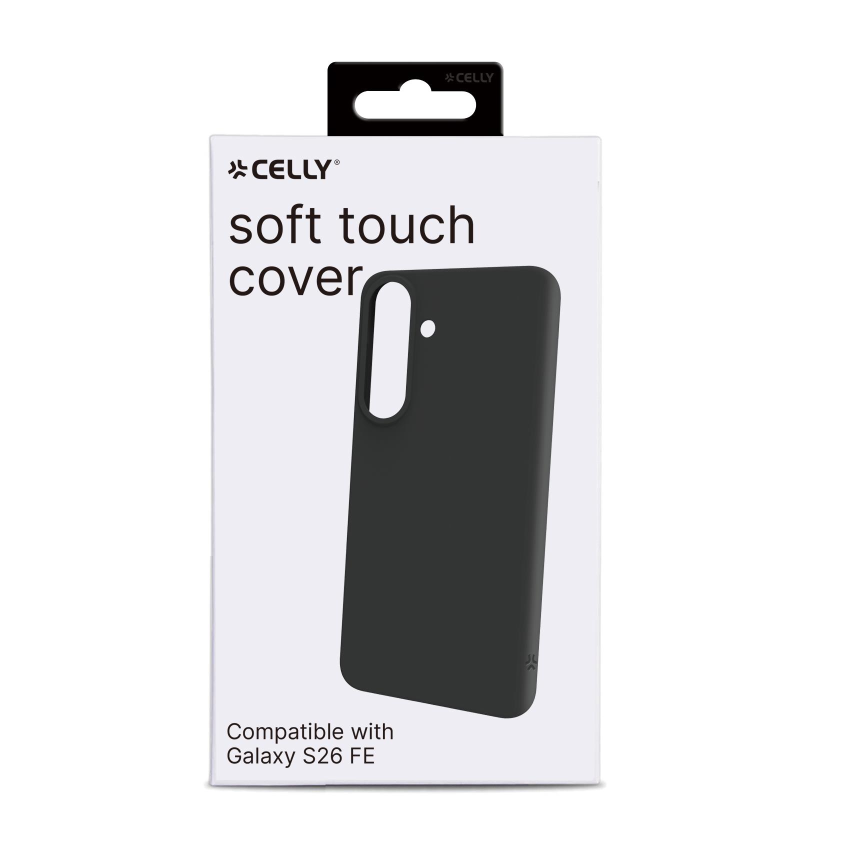 Cover TPU Celly Cromo per Samsung Galaxy S26 FE 5G - Nero - SKU: CROMO1188BK - Immagine 5