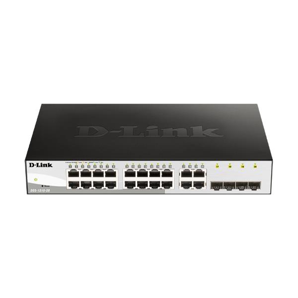 Switch D-Link DGS-1210-20/E 24 Porte Gigabit Smart Managed