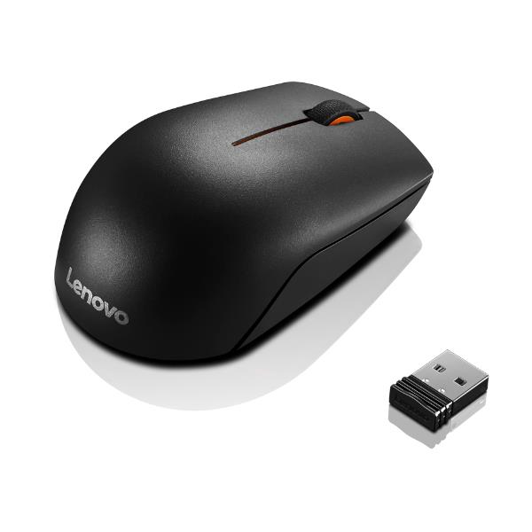 Mouse Wireless Lenovo 300 Nero Ergonomico - SKU: GX30K79401 - Immagine 3