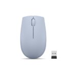 Mouse Wireless Lenovo 300 Ergonomico Azzurro