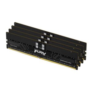 Kit Memoria Kingston 128GB DDR5 6000MHz ECC Reg CL32 FURY Renegade Pro