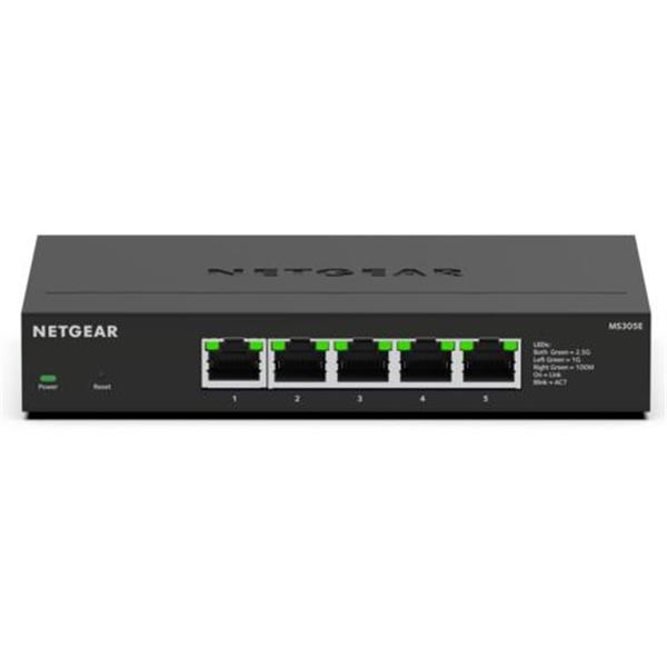 Switch Netgear MS305E Easy Smart Managed 5 Porte 2.5G - SKU: MS305E-100EUS - Immagine 2