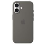 Cover iPhone 16 Apple Silicone Stone Gray – Protezione Elegante