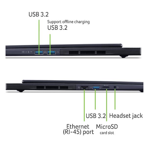 Notebook Gaming Acer PHN16S-71-99PU Intel Core Ultra 9 16GB RAM 1TB SSD RTX 5070 Ti 16 - SKU: NH.QX7ET.00L - Immagine 5