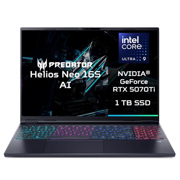 Notebook Gaming Acer PHN16S-71-99PU Intel Core Ultra 9 16GB RAM 1TB SSD RTX 5070 Ti 16 - SKU: NH.QX7ET.00L - Immagine 6