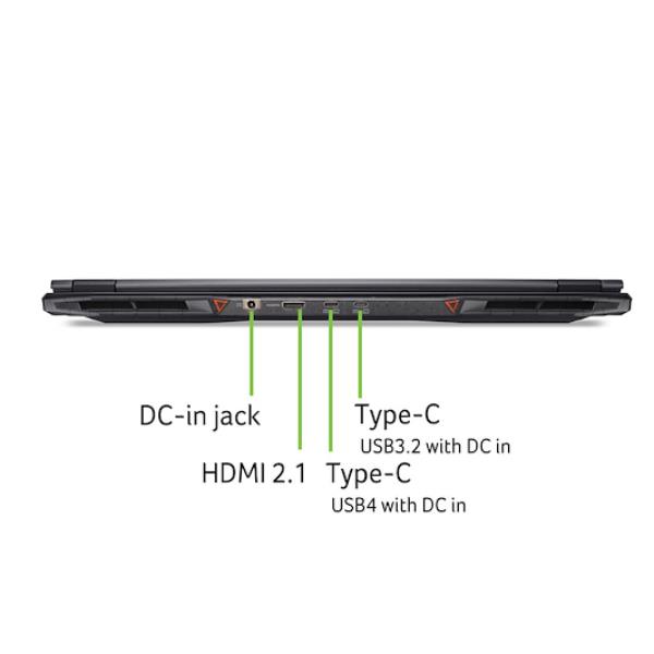 Notebook Gaming Acer AN18-61-R5VG Ryzen AI 9 32GB RTX 5060 1TB - SKU: NH.QYGET.005 - Immagine 4