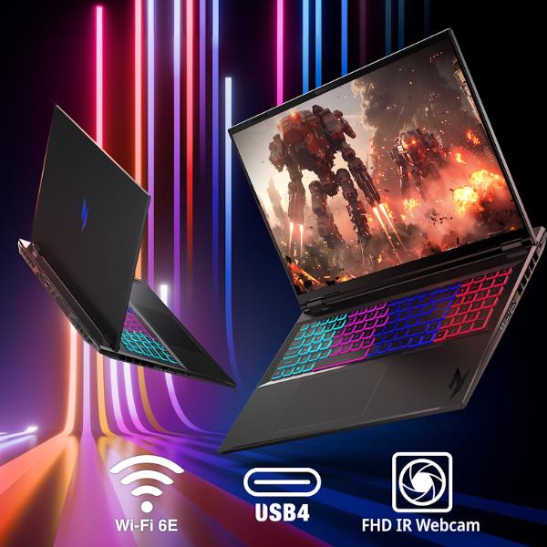 Notebook Gaming Acer AN18-61-R5VG Ryzen AI 9 32GB RTX 5060 1TB - SKU: NH.QYGET.005 - Immagine 9