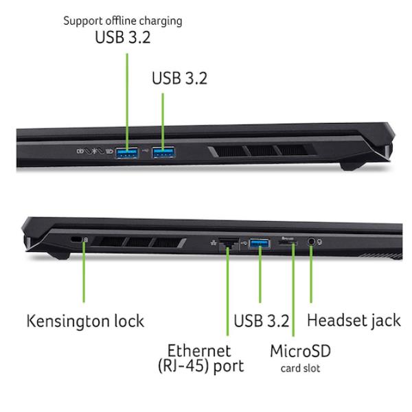 Notebook Gaming Acer ANV17-61-R3YJ Ryzen AI 9 32GB RTX 5070 1TB - SKU: NH.QZGET.009 - Immagine 5