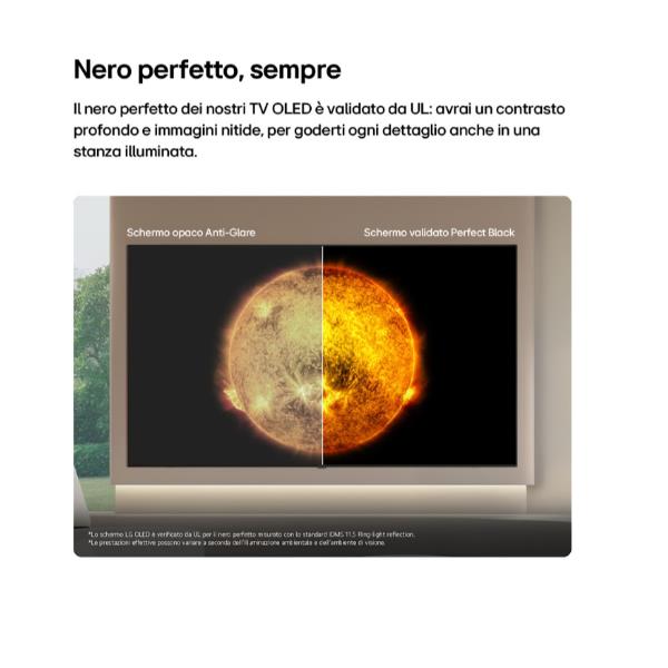 TV LG 55 OLED AI B6 4K UHD WebOS26 55 Pollici Smart TV - SKU: OLED55B65LA.API - Immagine 8