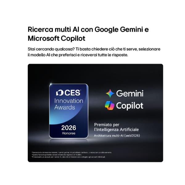 TV LG 83 OLED AI B6 4K UHD WebOS26 - SKU: OLED83B65LA.API - Immagine 4