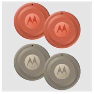 Smart Tracker Motorola Moto Tag 2 4-Pack NFC Arancione - SKU: PG38C08028