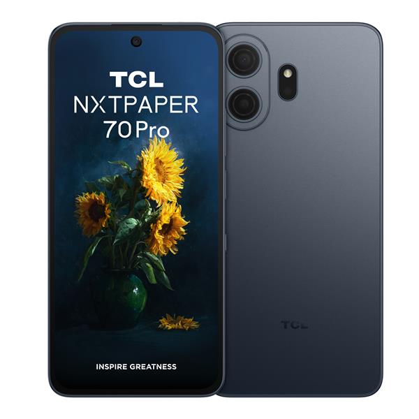 Smartphone TCL NXTPAPER 70 PRO 5G 256GB Stellar Blue - SKU: T807D12CLCA112 - Immagine 3