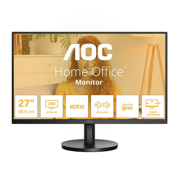Monitor AOC U27B3A 27" 4K UHD IPS - immagine 2