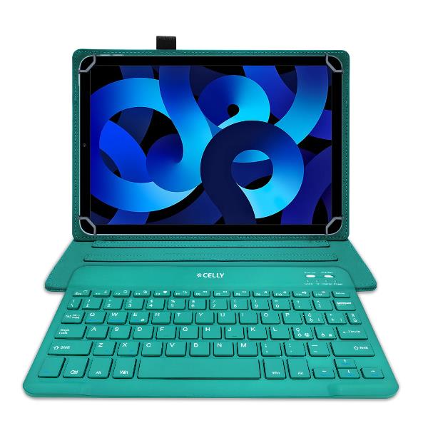 Custodia Tablet Celly UNIFOLIOTAB11TU con Tastiera Wireless per Schermi 11 Nero - SKU: UNIFOLIOTAB11TU - Immagine 5