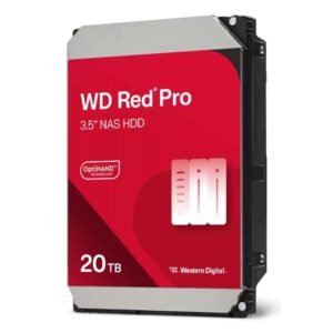 HDD Interno Western Digital WD Red Pro 20TB SATA III 7200rpm - SKU: WD202KFGX