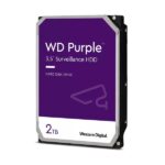 HDD Interno Western Digital Purple 2TB 3.5″ SATA per Videosorveglianza