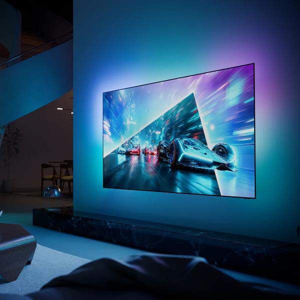 TV Philips 55 OLED 4K Smart Ambilight Titan - SKU: 55OLED761/12 - Immagine 2