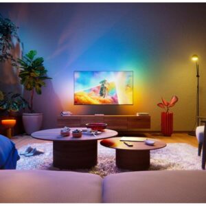 Philips 65 ULTRA HD QLED 4K TV SMART AMBILIGHT TITAN OS - TV e Hotel TV