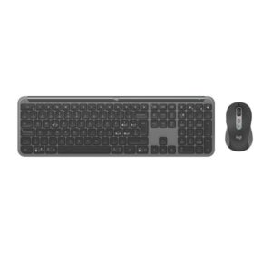 Kit Tastiera e Mouse Logitech Signature Slim Combo MK950 Wireless Bluetooth Italiano Retroilluminato