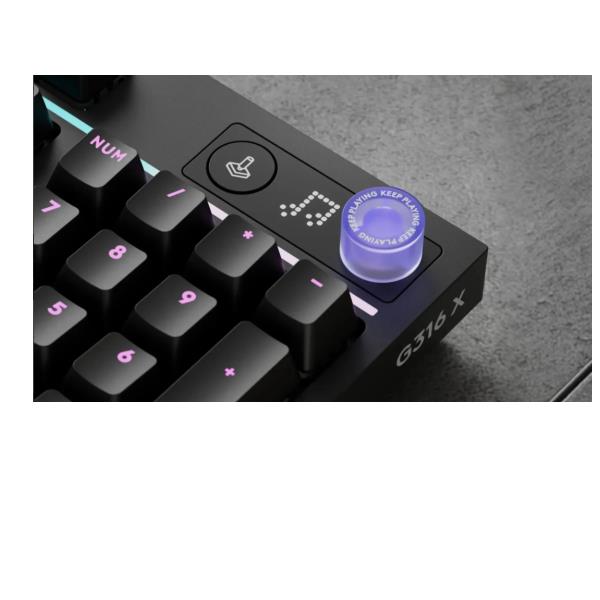 Tastiera Gaming Logitech G316 X 98 Nero ITA USB Retroilluminata - SKU: 920-014200 - Immagine 3