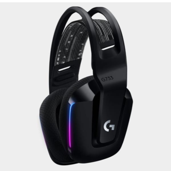 Cuffie Gaming Logitech G733 LIGHTSPEED Wireless Nero - immagine 3