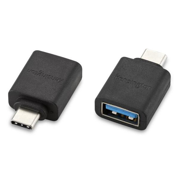 Adattatore Kensington CA1010 da USB-C a USB-A Nero 480 Mbps - immagine 2
